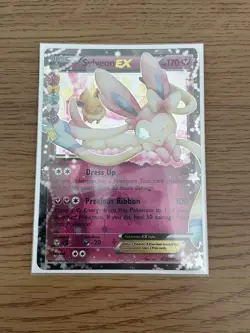 Pokemon Sylveon EX Generations Radiant Collection RC 21/RC32 Holo Near Mint Card - Image 4