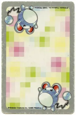 2000 Pineco 6 of Clubs Pokemon Silver Part 2 Playing Card Japan Original - Image 3