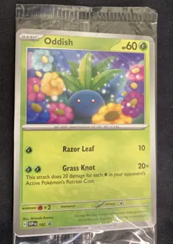 Oddish SVP 102 Promo Card Path To The Peak Pokemon Scarlet and Violet-Sealed - Image 1