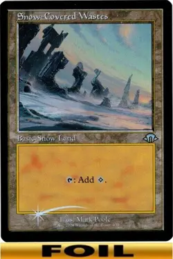 1x - Snow-Covered Wastes - RETRO FOIL - #439 - Modern Horizons 3 - NM MTG - Image 1