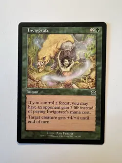 Invigorate - MTG Mercadian Masques - LP - Image 1