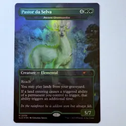 Magic The Gathering Mtg Foil Ancient Greenwarden Secret Lair Nuestra Mythic - Image 1