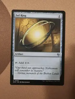 MTG Sol Ring (0056) x1 LP from Commander: Aetherdrift - Image 1