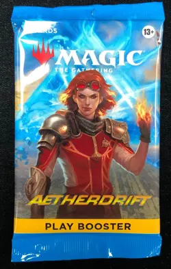 1x - MTG Magic TCG - Aetherdrift Play Booster Pack - WC0D4131 - Image 1