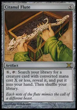 MTG English Citanul Flute NM Normal 10th Edition - Image 1