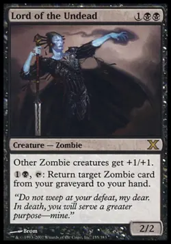 MTG English Lord of the Undead NM Normal 10th Edition - Image 1