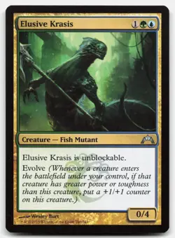 MTG Elusive Krasis U Gatecrash 160 LP - Image 1