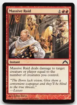 MTG Massive Raid C Gatecrash 100 LP - Image 1