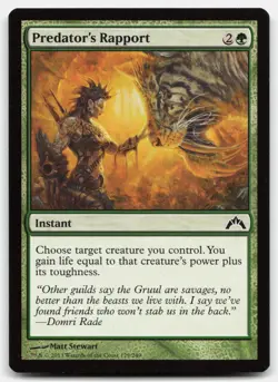MTG Predator's Rapport C Gatecrash 129 LP - Image 1