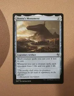 MTG Bontu'a Monument x1 LP from Commander: Aetherdrift - Image 1