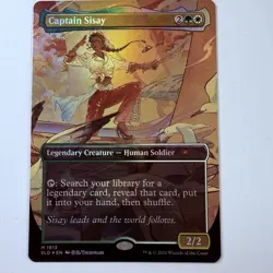 Magic The Gathering Mtg Foil Captain Sisay City Styles 2 Secret Lair Mythic - Image 1