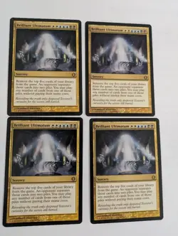 4 Brilliant Ultimatum MTG NM Free shipping with tracking - Image 1