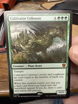 MTG - Cultivator Colossus - Regular Mythic #190 - Innistrad Remastered NM - Image 1