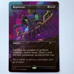 Magic The Gathering Mtg Foil Reprocess Alien Auroras Secret Lair Rare - Image 1