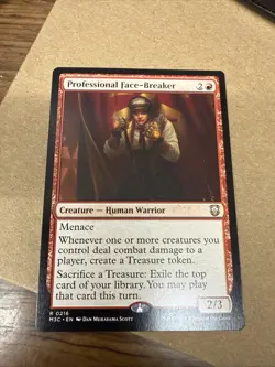 Professional Face-Breaker Ripple Foil - M3C 0216 - MTG Magic - Image 1