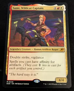 MTG - Sami, Wildcat Captain - Edge of Eternities - Pack Fresh!! - Image 1