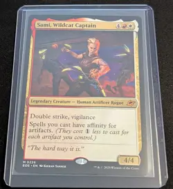 MTG - Sami, Wildcat Captain - Edge of Eternities - Pack Fresh!! - Image 2