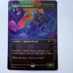 Magic The Gathering Mtg Foil Sylvan Safekeeper Alien Auroras Secret Lair Rare - Image 1
