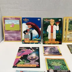 Pokemon Lot Cards, Stickers & Pogs. 37 Total Pieces. - Image 2