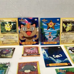 Pokemon Lot Cards, Stickers & Pogs. 37 Total Pieces. - Image 3