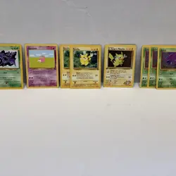 Pokemon Lot Cards, Stickers & Pogs. 37 Total Pieces. - Image 4