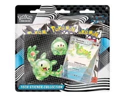 2 Pack Pokemon Black Bolt SV10.5 3-Pack Tech Sticker Collection - Image 1