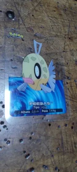 Feebas 110 Pokemon Lamincards Edibas - ESP - GOOD - Image 1
