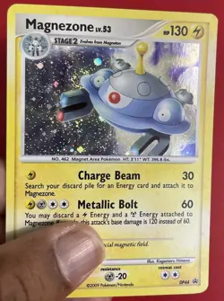 Pokemon Magnezone DP44 - Diamond and Pearl Black Star Promo Holo - Image 4
