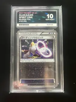 ACE 10 Alakazam Spirit Link 132/171 | The Best of XY 2017 | Japanese Pokemon JPN - Image 1