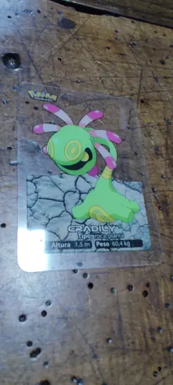 Cradily 107 Pokemon Lamincards Edibas - ESP - GOOD - Image 1