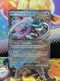 Pokemon TCG Scarlet & Violet Black Star Promo Walking Wake EX SVP127 NM/M NP - Image 1