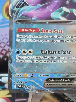 Pokemon TCG Scarlet & Violet Black Star Promo Walking Wake EX SVP127 NM/M NP - Image 4