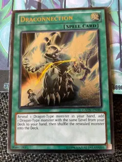 YuGiOh 1x Draconnection GAOV-EN086 Ultimate Rare NM - Image 2