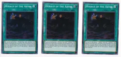 3x (M/NM) - Herald of the Abyss - SOFU-EN063 - Super Rare - 1st Edition YuGiOh - Image 1