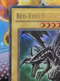 Yugioh 1st Edition Red-Eyes Black Dragon SDJ-001 Holo Rare LP - Image 2