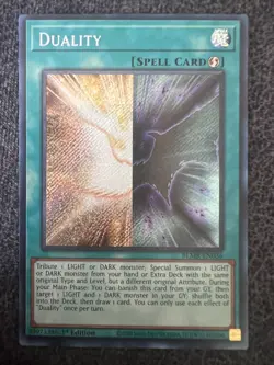 Yugioh Duality BLMR-EN036 Secret Rare 1st Edition NM - Image 1