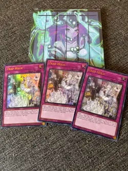 Yugioh 3x Trap Holic DUAD-EN078 Duelist's Advance Ultra Rare 1st Ed Near Mint - Image 1