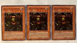 3x Yugioh Sanga of the Thunder DB1-EN157 Common Dark Beginning Yu-Gi-Oh! TCG LP - Image 1