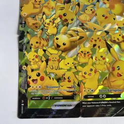Pokemon Pikachu V-Union SwSH Black Star Promo Set of 4 Cards VGC / NM - Image 5