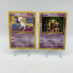 Mewtwo WOTC Promo, Mew WOTC Promo, Pokemon TCG Cards - Image 1