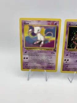 Mewtwo WOTC Promo, Mew WOTC Promo, Pokemon TCG Cards - Image 2