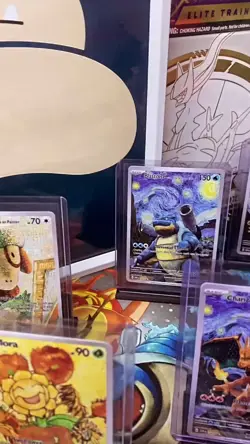 Blastoise with The Starry Night | Van Gogh Pokemon Cards | En. | #2 | Read Des. - Image 5