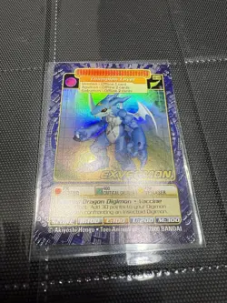 Digimon Card Exveemon BO-118 Digi Battle Series 3 HOLO Foil - Image 1