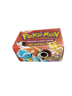 VINTAGE 1999 WIZARDS OF THE COAST POKEMON TCG OFFICIAL (EMPTY CARD BOX) WOC08321 - Image 1