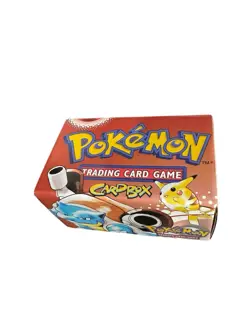 VINTAGE 1999 WIZARDS OF THE COAST POKEMON TCG OFFICIAL (EMPTY CARD BOX) WOC08321 - Image 3