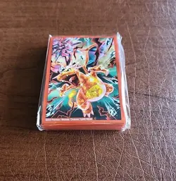 Pokemon TCG Tera Charizard EX Premium Box Deck Sleeves (65 Card Sleeves) Sealed - Image 1