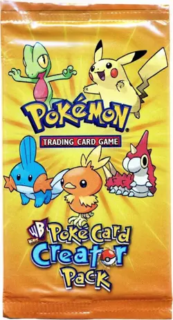 WB Poke Card Creator Pack Pokemon Cards Booster 2004 Pikachu - Image 1