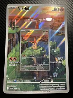 Victini Illustration Rare Collection Promo 208 + Jumbo Card - Image 1