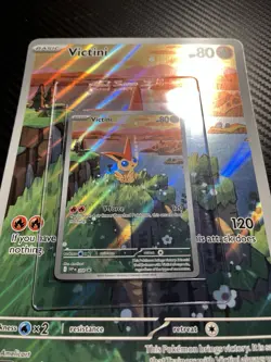 Victini Illustration Rare Collection Promo 208 + Jumbo Card - Image 2