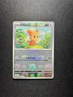 Lillipup (Master Ball Pattern) 074/086 | White Flare | Pokemon Card - NM - Image 1